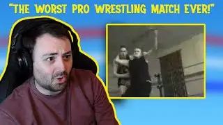 Pro Wrestler REACTS to The WORST Independent Wrestling Match EVER!