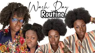 💦Detailed Wash Day‼️ Kinky 4C Natural Hair Routine | Shanise Nicole