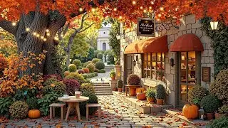 A Quiet Corner in the Cafe ☕  3 Hour of Smooth Instrumental Jazz for Autumn Relaxation 🍂
