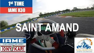 16 000rpm - 1st time IAME X30 Tony Kart in St Amand (France 🇫🇷)