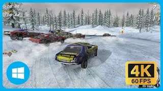 FlatOut (PC) - Gold Class - Redpine Race Dash  - Career Part 24 [4K60]
