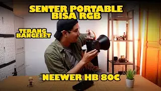 Senter Portable Super Terang Bisa RGB | Neewer HB 80C