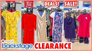 ★MACY'S BACKSTAGE CLEARANCE DRESS AS LOW AS $4.96😮‼️MACY'S CLEARANCE SALE‼️ | MACY'S SHOP WITH ME❤︎
