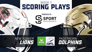 New Yorker Lions Braunschweig vs. Paderborn Dolphins | Highlights - ERIMA GFL, Week 7 |SDTV Football