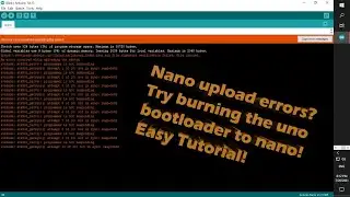 How to burn your arduino uno bootloader to Nano | clone errors fixed!