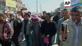Mime artists take over streets of Diwaniyah