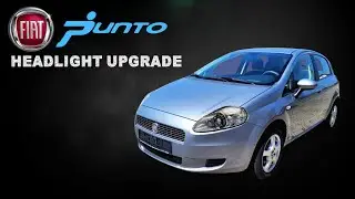 Fiat Punto Headlight Upgrade | Bi Xenon Projector | #reflectionzcarcare #fiatpunto #headlightupgrade