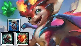 UNKILLABLE TANK SMOLDER TOP [ SPYRO THE DRAGON accurate LORE ] - League of Legends