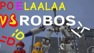 Torneio De teletubbies (Po e LaaLaa vs todos os rob&ocirc;s) :D