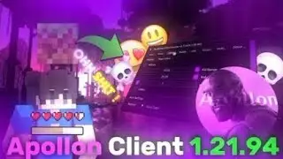 Apollon Client 1.21.94 32/64 bit | MCPE HACKED CLIENT 1.21.94!