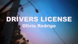 DRIVERS LICENSE Olivia Rodrigo Lyrics | ITSLYRICSOK