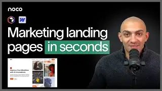 How to Build SaaS Landing Pages Fast with Webflow and Relume - Noco IN DEPTH episode 1