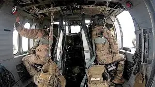 Flying in a HH-60G Pave Hawk