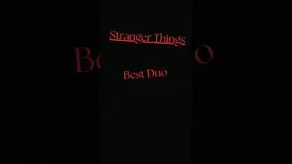 Stranger things Best duo #strangerthings #steveharrington #edit #dustin