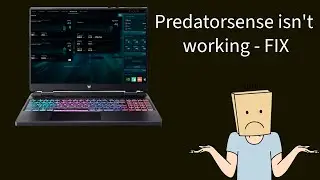 how to reinstall predatorsense | predatorsense not working fix | zeroo guy
