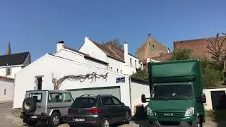 Waterloo-Plancenoit, the southern side of the village