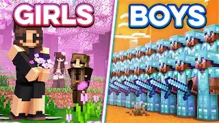 How Us Girls ACTUALLY Played in MrBeast's 1000 Player Civilization