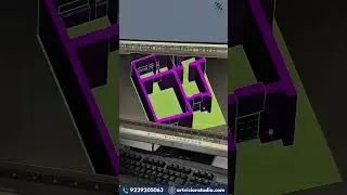 Architectural Planning & 3D Modeling Process 🖥️🏗️ #3ddesign