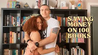 Bookshelf Tour + How We Afford 100 Books a Year