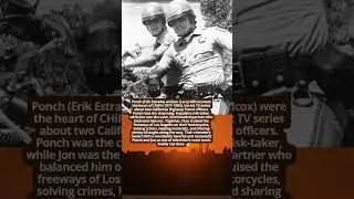 Ponch and Jon The CHiPs Duo #facts #film #movie #duet  #vintage