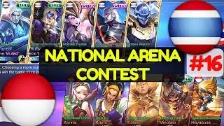 Thailand VS Indonesia [2nd Game 130617] National Arena Contest Mobile Legends