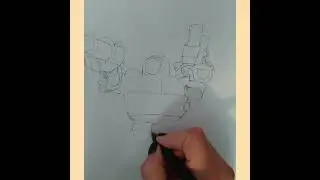Как нарисовать ДЕРРИЛ БЕЗ ШЛЯПЫ( NO HAT DARRYL) из brawl stars