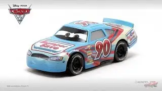 BDD World of Cars - Ponchy Wipeout (black wheels variant)