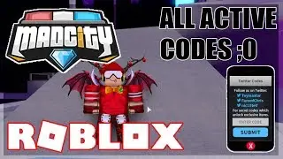 ALL ACTIVE CODES IN MADCITY (MAY 2019) | ROBLOX