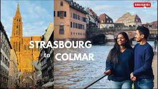Strasbourg to Colmar - A fairytale trip in France 🇫🇷 #strasbourg  #colmar  #alsace  #petitefrance