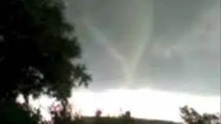 Trąba powietrzna Kolonia Dratów / Krzczeń 2007