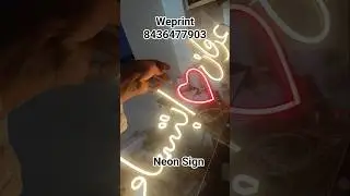 Neon sign #neonlighting #neon #custom #wedding #haldi #wedding #shop Sign # business #decoration#new