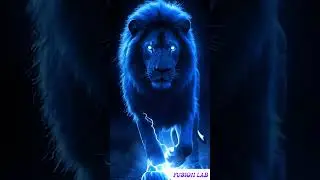 O Le&atilde;o azul incr&iacute;vel. #yeshua #le&atilde;o #juda
