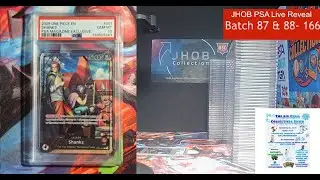 JHOB Collection PSA Live reveal Batch 87 & 88 ... rare result for One Piece Cards