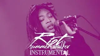Riot - Summer Walker | INSTRUMENTAL (with lyrics)
