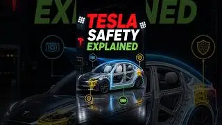 EV Safety: Tesla's Top Priority & Crash Test Ratings! #shorts