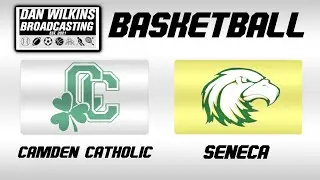 Camden Catholic Irish @ Seneca Golden Eagles (Boys Basketball, 12/28/24)