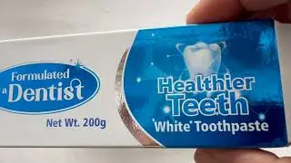 Dentist formulated Toothpaste for Teeth Sensitivity Cavity Prevention Gum Disease || Healthier Teeth