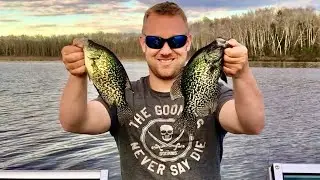 Northern Wisconsin Crappie Fishing Catch and Cook!