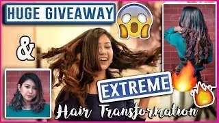 EXTREME HAIR TRANSFORMATION + HUGE GIVEAWAY! ThatQuirkyMiss