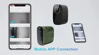 How to Connect 4G Battery Camera BC02 BC03 to Mobile Phone App ？