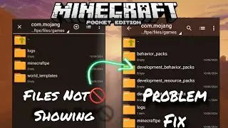 Minecraft files folder not Showing In Zacheiver Problem Fix (FULL DETAIL) Hindi