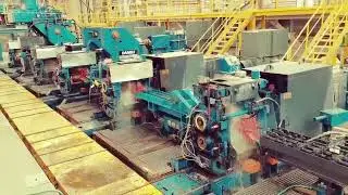 Slitting Process at the Rolling Mill ! 🔪✨🚀  عملية الشق في مصانع الدرفلة