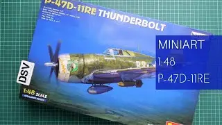 Miniart 1/48 P-47D-11RE Thunderbolt Basic Kit (48037) Review