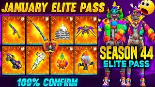 JANUARY ELITE PASS FREE FIRE 2022 ❤️