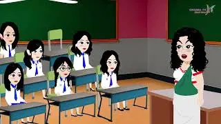 Hindi story || Horror story || cartoon story || ghost teacher || arrogant madam who gambles || st...