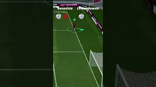 Benzema vs Lewandowski │ PES MOBILE 2021