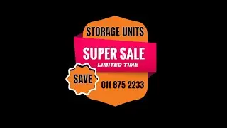 Storage Unit Super Sale