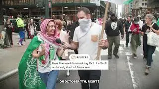 IDF Soldier Undercover at Anti-Israel Rally