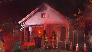 Man catches house on fire trying to stay warm