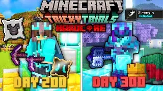 🔥JUNN SUMMARY OF 300 DAYS IN MINECRAFT 1.21 TRICKY TRIALS SUPER HARD!|300 DAYS MINECRAFT 1.21